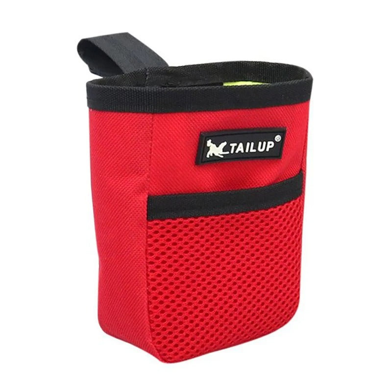 Dog Training Treat Pouch with Built-In Mesh Pocket