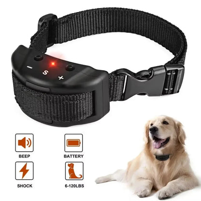 Electric anti Bark Collartraining for Indoor Outdoor Little Dogs Teaching Tool Small Pet Dog No Barking 4LR44 6V Tone Shock New