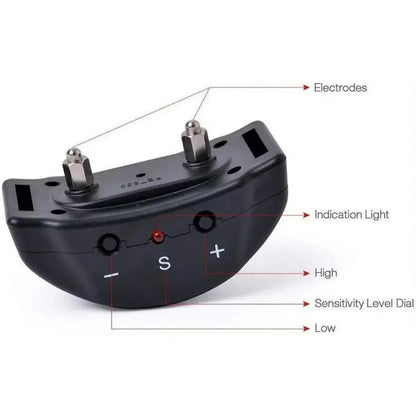 Electric anti Bark Collartraining for Indoor Outdoor Little Dogs Teaching Tool Small Pet Dog No Barking 4LR44 6V Tone Shock New