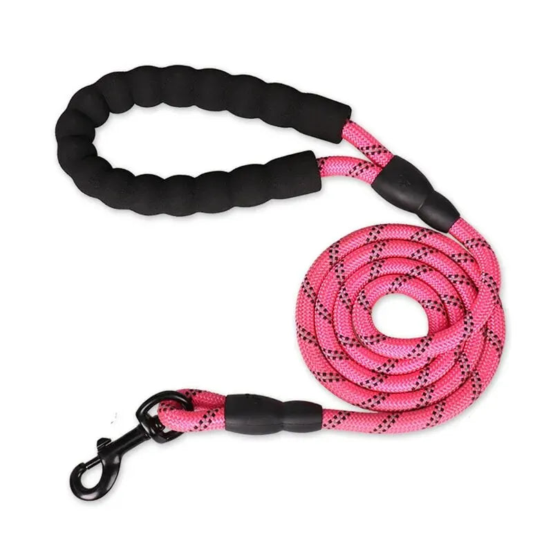 Heavy Duty Reflective Dog Leash with Comfortable Padded Handle