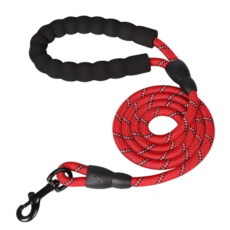 Heavy Duty Reflective Dog Leash with Comfortable Padded Handle