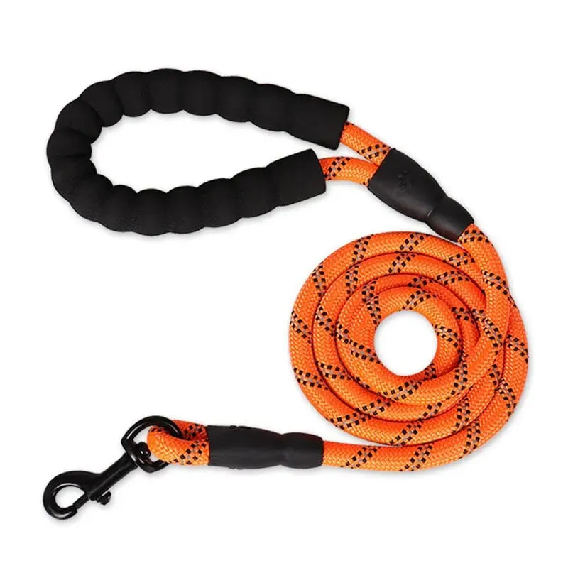 Heavy Duty Reflective Dog Leash with Comfortable Padded Handle