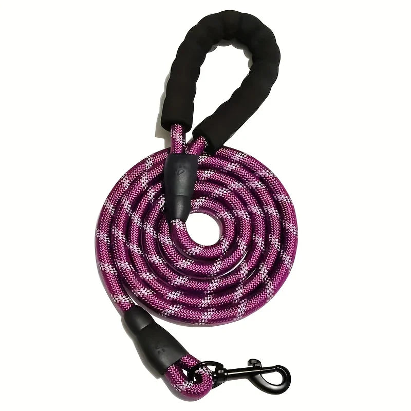 Heavy Duty Reflective Dog Leash with Comfortable Padded Handle