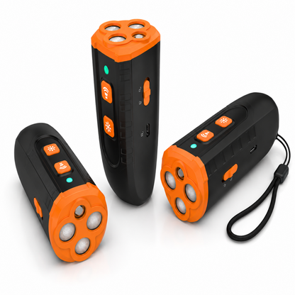 Rechargeable Ultrasonic Anti-Barking Device for Dogs Pet Training & Bark Control
