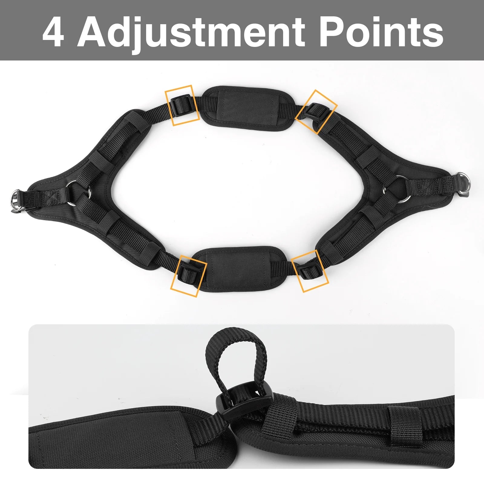 No Pull Dog Harness, Easy Walk Dog Harness,Mesh Breathable Padded Dog Vest Harness Step-In No Choke Adjustable Dog Harness for Small Medium Large Dogs - Black S