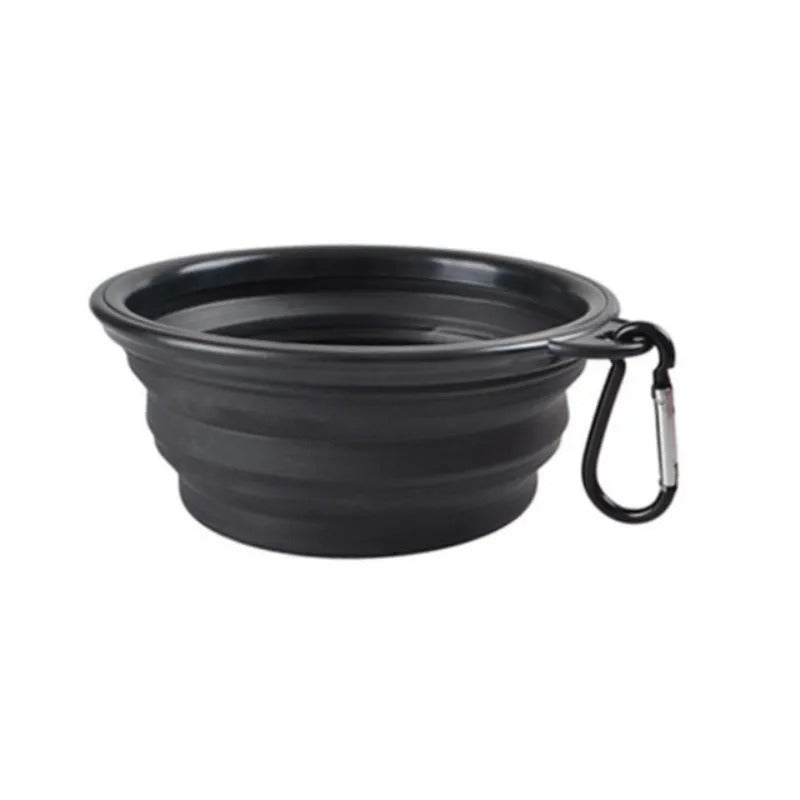 Portable Collapsible Dog Water Bowl for Outdoor Use